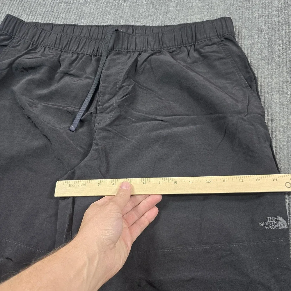The North Face Pants Mens‎ 42x29 Black Nylon Elastic Waist Hiking Outdoors Fish